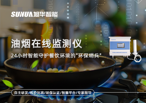 油烟在线监测仪：24小时智能守护餐饮环境的"环保哨兵"